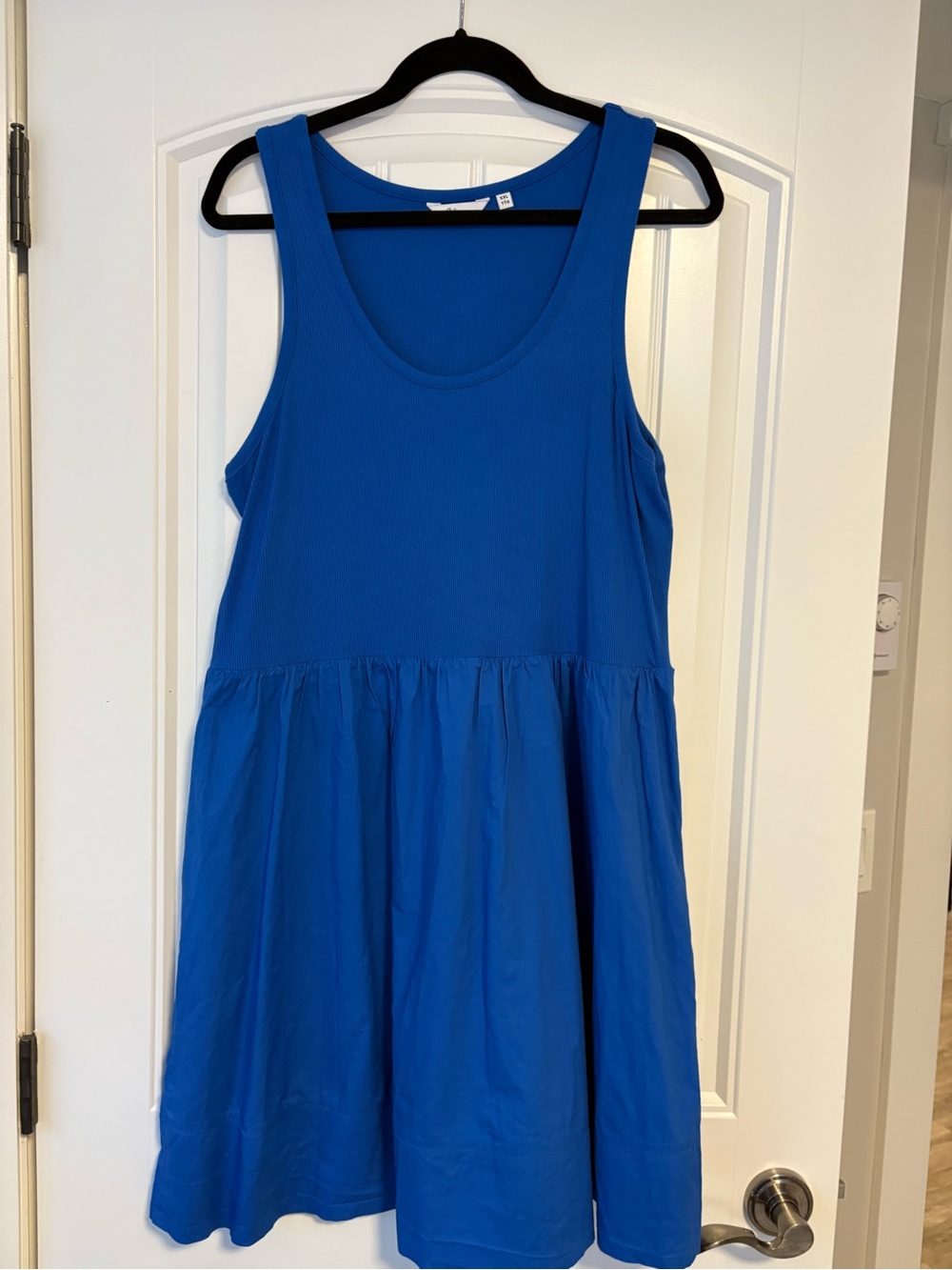 Reitmans Sleeveless Blue Tiered Dress